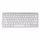 Клавиатура No brand X5, Bluetooth, Бял - 6182