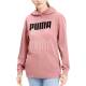 PUMA Rebel Elongated Hoodie Pink