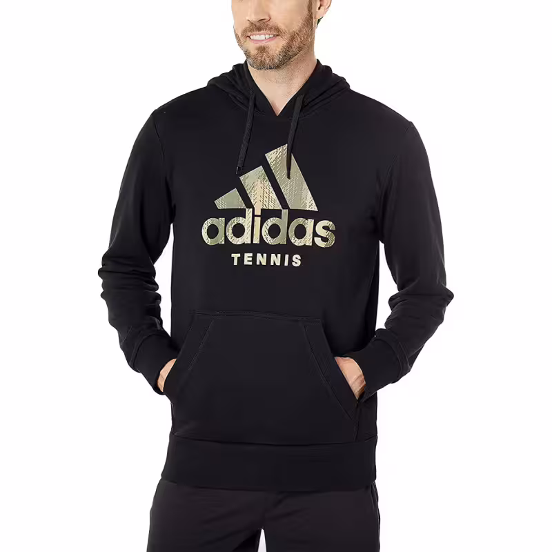 ADIDAS Graphic Tennis Hoodie Black