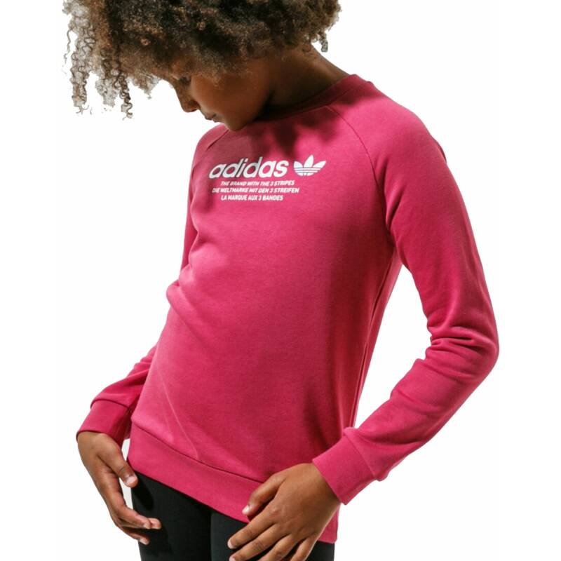 ADIDAS Adicolor Crew Sweatshirt Pink