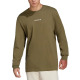 ADIDAS Originals Long Sleeve Graphic Blouse Olive
