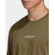 ADIDAS Originals Long Sleeve Graphic Blouse Olive