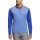 ADIDAS Golf Lightweight Layering 1/4-Zip Blouse Blue