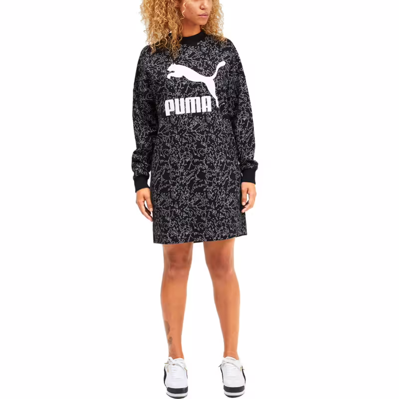 PUMA Classics Aop Dress Black