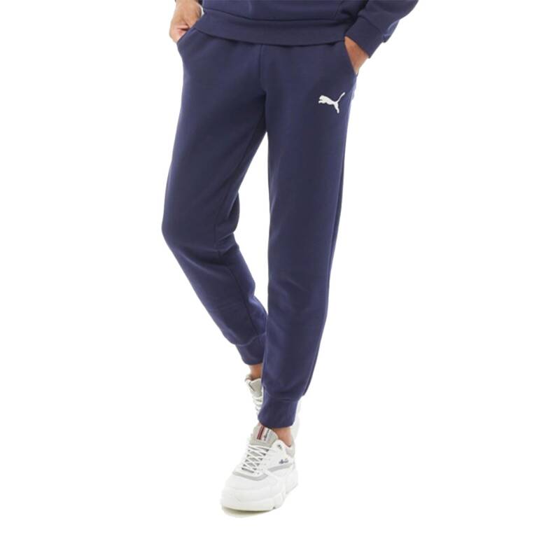 PUMA Essentials Logo Men's Sweatpants Navy