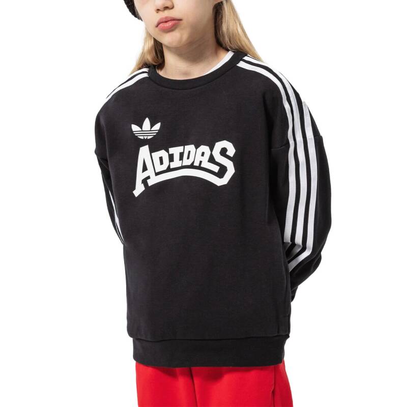 ADIDAS Originals Graphic Crew Sweatshirt Black