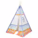 Детска индианска палатка Classic World - Типи синя