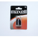 Цинк манганова батерия MAXELL, 9VDC, 6F22, MN1604
