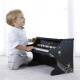 Класическо детско пиано Fantasy в черен цвят