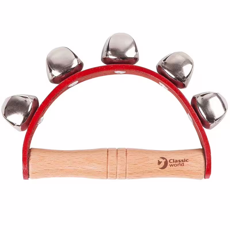 Музикален дървен инструмент - ръчни звънци