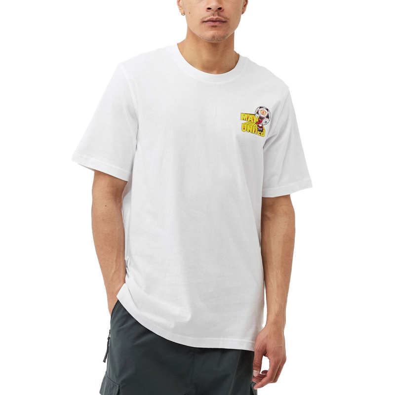 ADIDAS x Manchester United Graphic Tee White