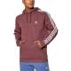 ADIDAS Adicolor Classics 3-Stripes Hoodie Burgundy