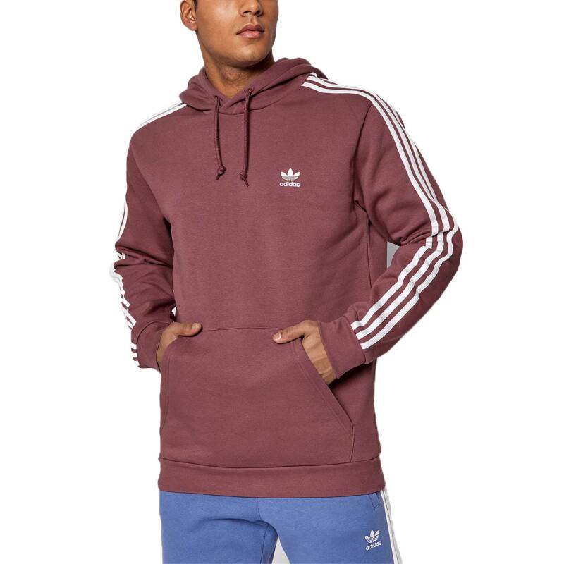 ADIDAS Adicolor Classics 3-Stripes Hoodie Burgundy