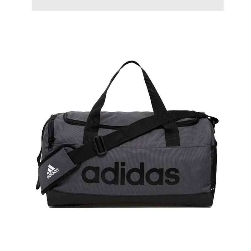 ADIDAS Linear Logo Duffel Bag Grey