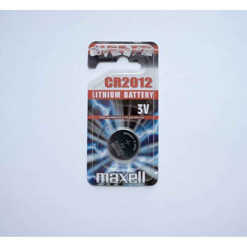Литиева плоска батерия MAXELL 3V CR2012 (DL2012)