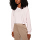 REEBOK Classic Oversize Long Sleeve Blouse Pink