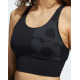 ADIDAS x Marimekko Aeroknit Flower Bra Black