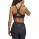 ADIDAS Medium-Support High-Neck Yoga Bra Black