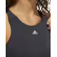 ADIDAS Medium-Support High-Neck Yoga Bra Black