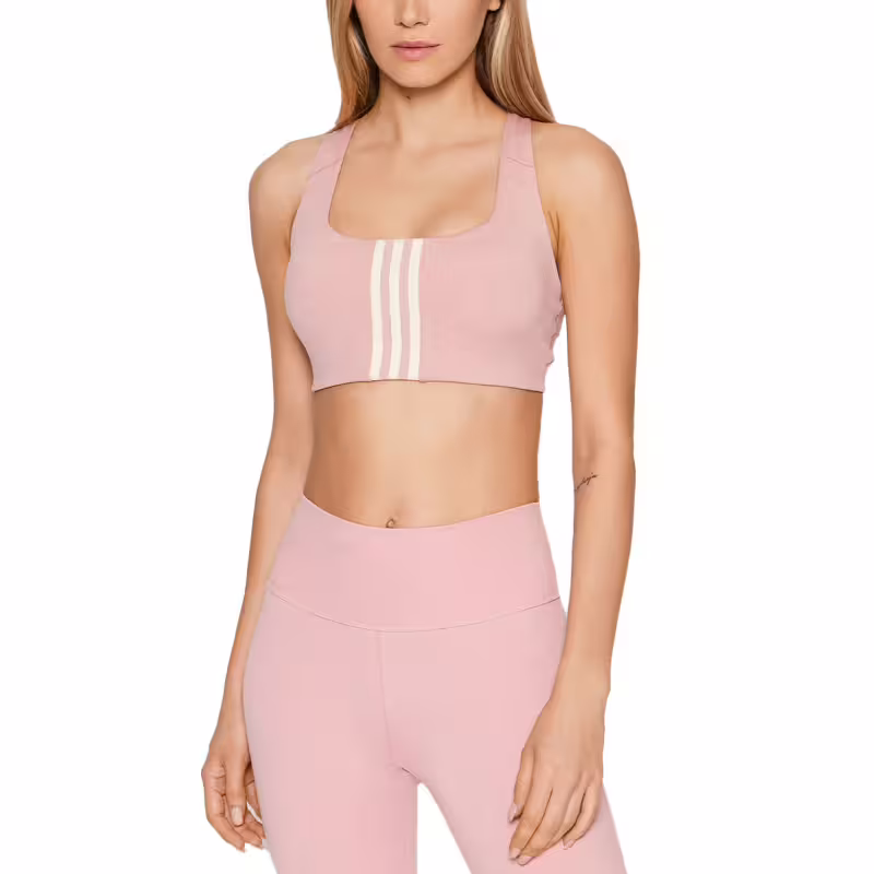 ADIDAS Powerimpact Training Medium-Support Bra Pink