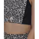 ADIDAS x Farm Rio Aeroready 3-Stripes Print Sports Crop Top Black