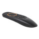 Универсално дистанционно No brand G10, Air mouse, USB 2.4GHz, Микрофон, IR програмируемо, Черен - 13051