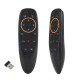 Универсално дистанционно No brand G10, Air mouse, USB 2.4GHz, Микрофон, IR програмируемо, Черен - 13051
