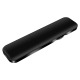 Универсално дистанционно No brand R1, Air mouse, USB 2.4GHz, Микрофон, IR програмируемо, Черен - 13044