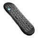 Универсално дистанционно No brand R2, Air mouse, USB 2.4GHz, Микрофон, IR програмируемо, Черен - 13043