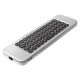 Универсално дистанционно No brand W3, Air mouse, USB 2.4GHz, Микрофон, IR програмируемо, Черен - 13047