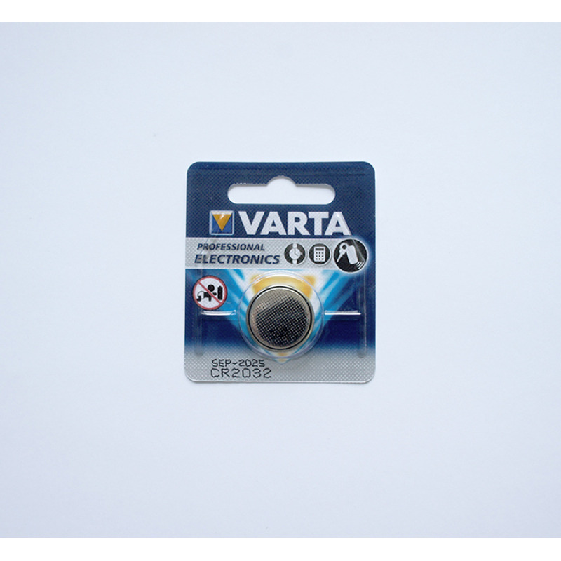 Литиева, плоска батерия VARTA, 3VDC, CR2032, (DL2032)