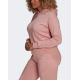 ADIDAS Originals Cropped Hoodie Pink
