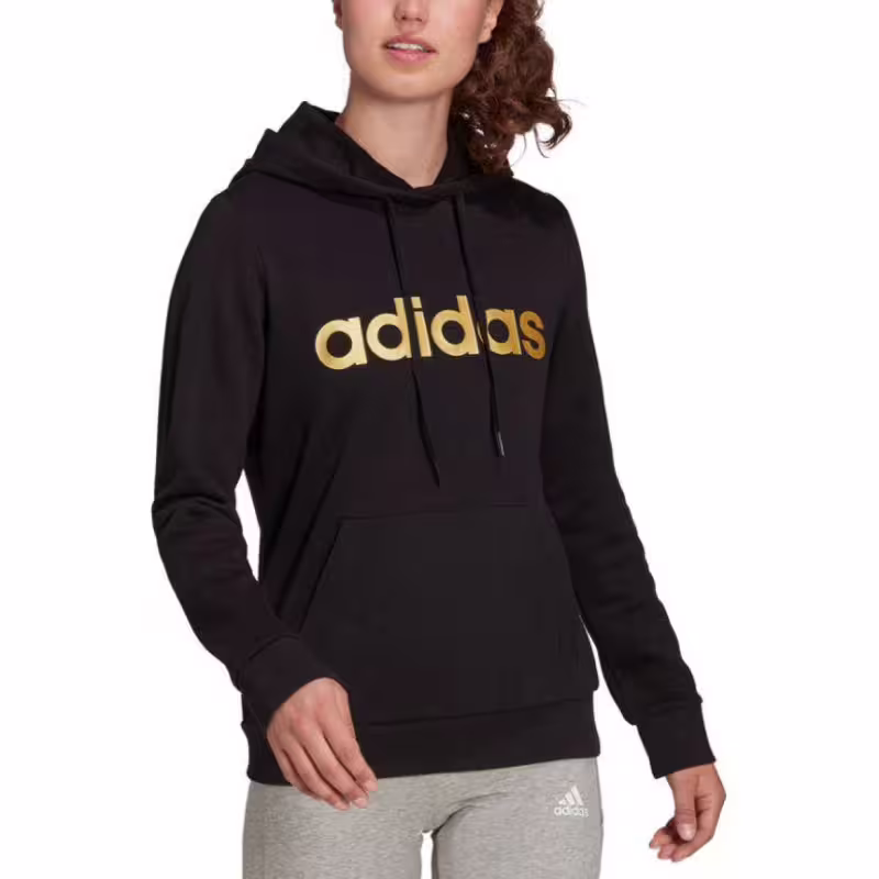 ADIDAS Essentials Logo Hoodie Black