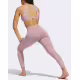 ADIDAS Yoga Luxe Studio 7/8 Leggings Purple