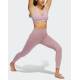 ADIDAS Yoga Luxe Studio 7/8 Leggings Purple