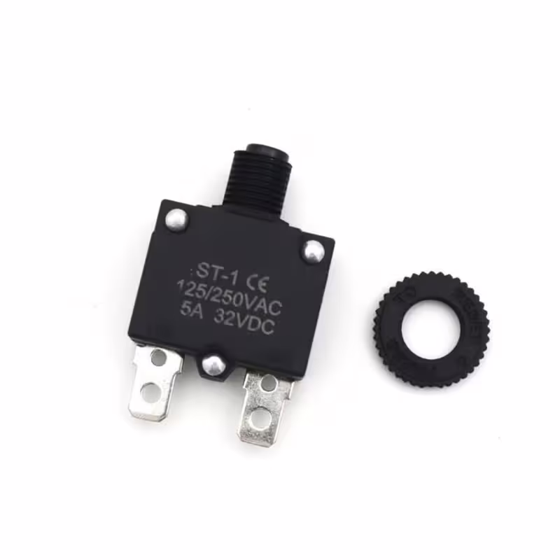 Предпазител ST-1, токова защита, 5A, 250VАC, еднополюсен, ръчен