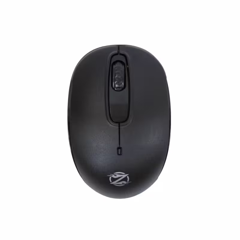 Оптична, безжична мишка WL24, черна, USB, DPI=1600