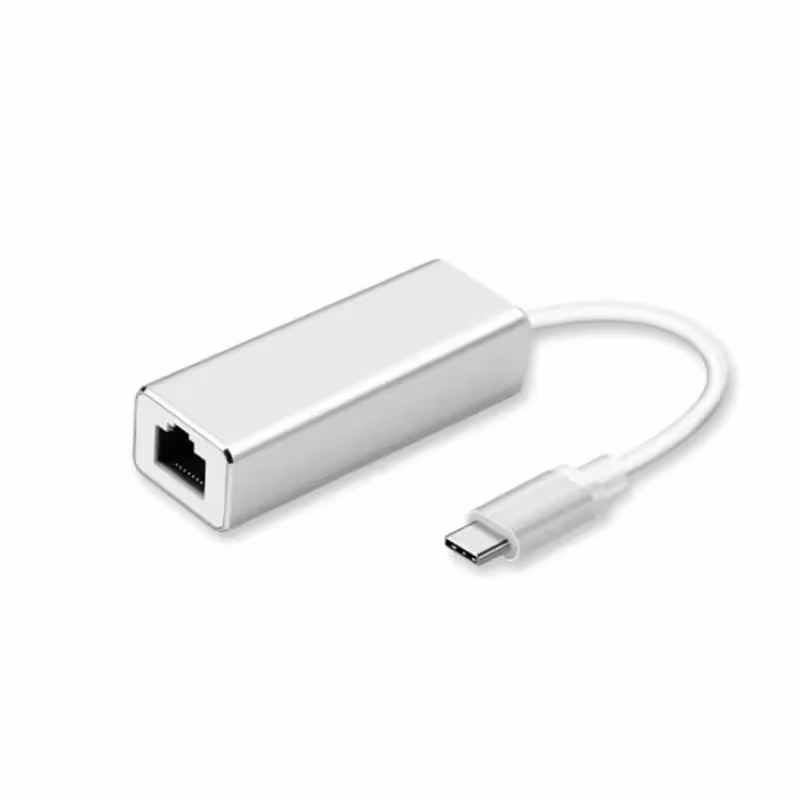 Мрежова LAN карта, външна, USB TYPE-C, RJ45 8pin, 10/100MB/s