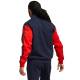 ADIDAS Sprt Firebird Fleece Track Jacket Blue Red