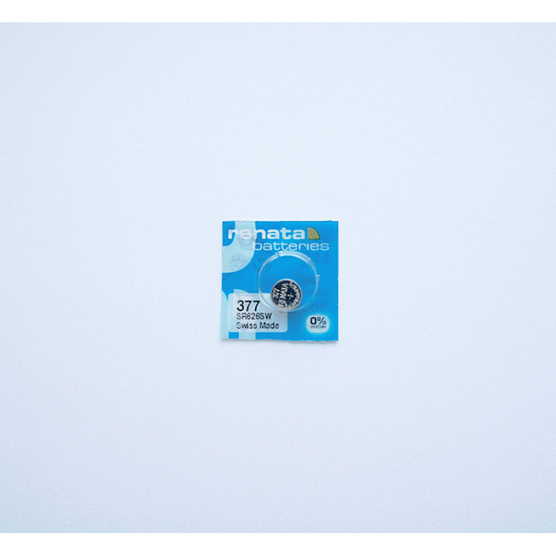 Сребърна плоска батерия MAXELL 1,5V 377A (SR626SW)
