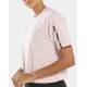 PUMA Power Tape Cropped Tee Pink