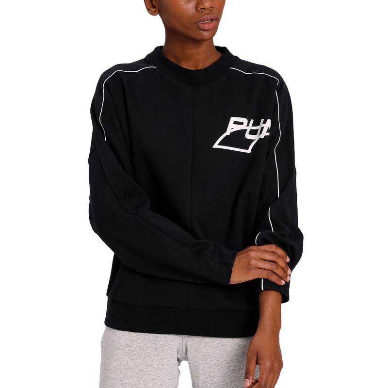 PUMA Evide Crew Blouse Black