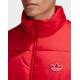 ADIDAS Padded Stand Collar Puffer Jacket Red