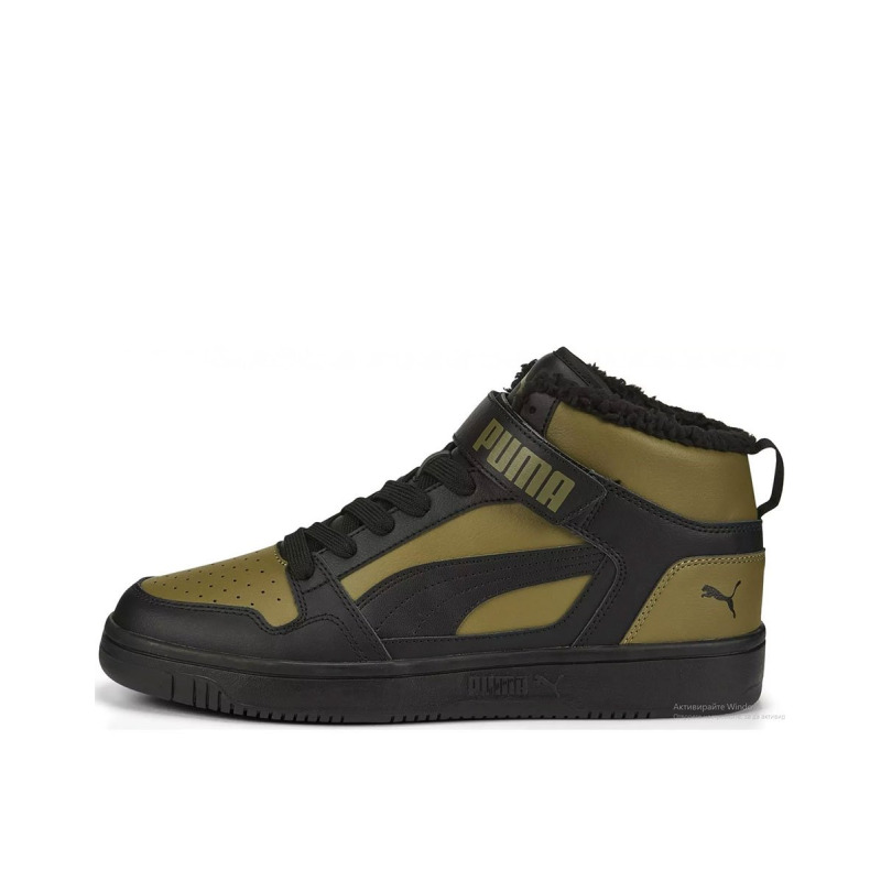 PUMA Rebound Mid Strap WTR Sneakers Green/Black