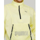 PUMA WindCell Logo Woven Quarter Zip Sweatshirt Green