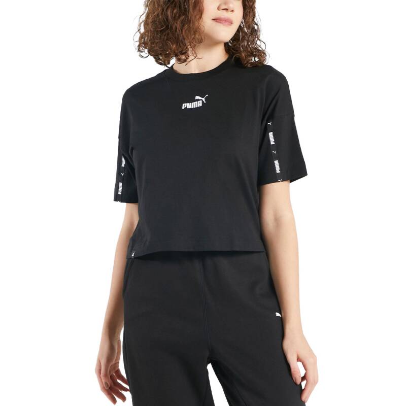 PUMA Power Cropped Tee Black