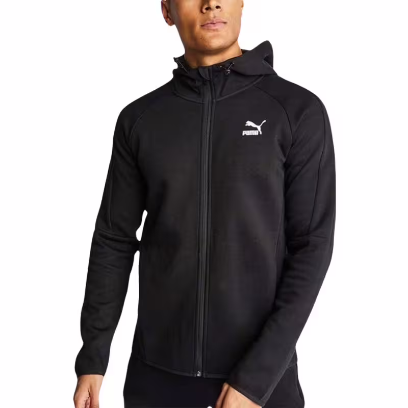 PUMA Evotec Full Zip Hoodie Black