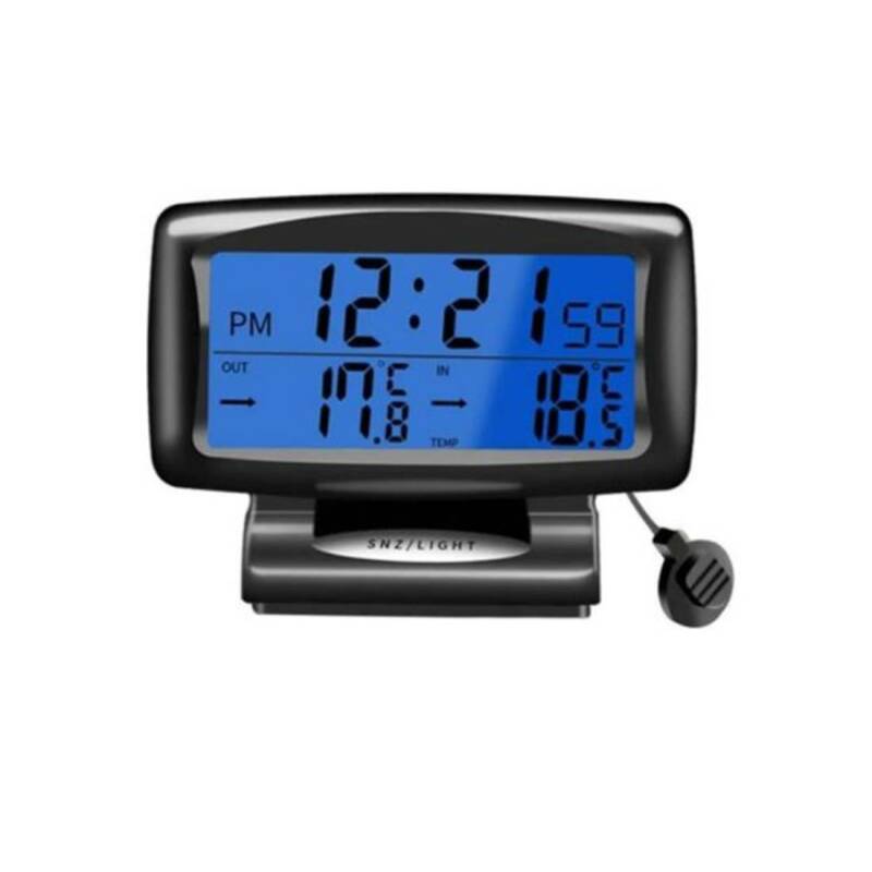 Настолен LED часовник MD-350-2, календар, термометър, аларма, -20°C до 50°C