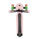 Електрическа тротинетка със светещи колела GLOBBER E-MOTION 4 PLUS за деца над 6 години - пастелно розова