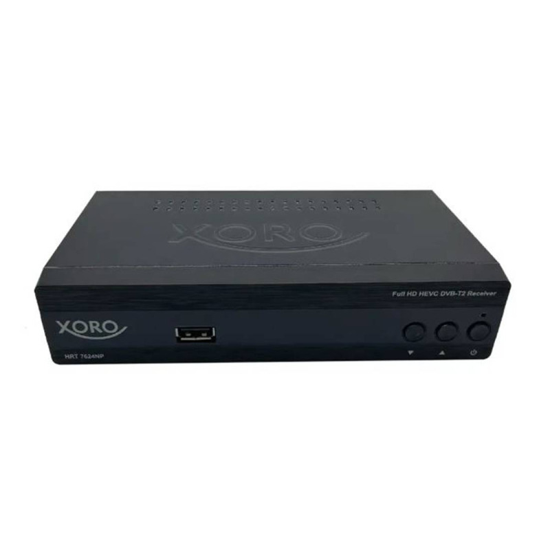 Декодер HRT 7624NP, приемник за ефирна цифрова телевизия, DVB-T/T2